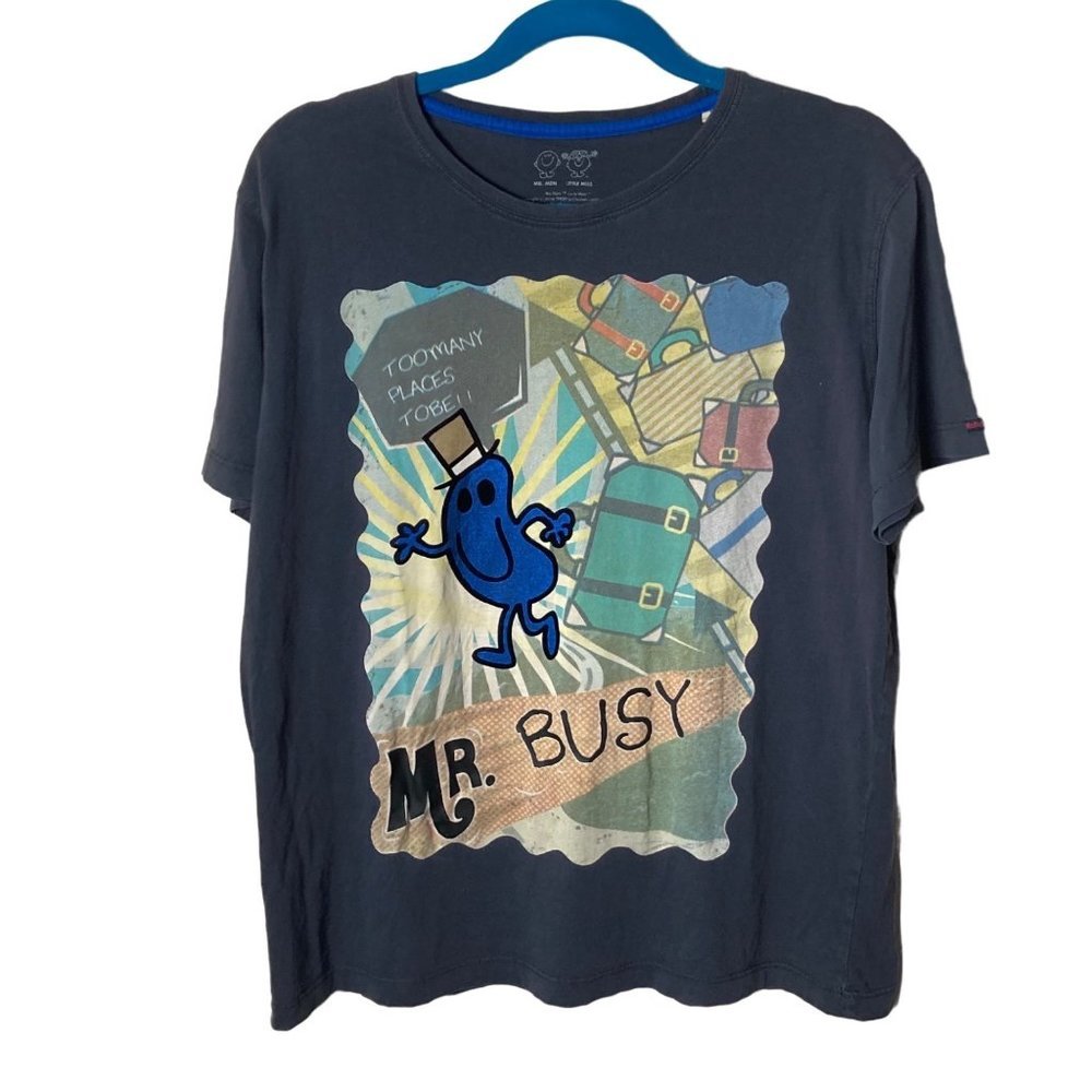 Little Men Mr. Busy Too Many Places to Be‎ Size T-Shirt XL Status Quo Unisex